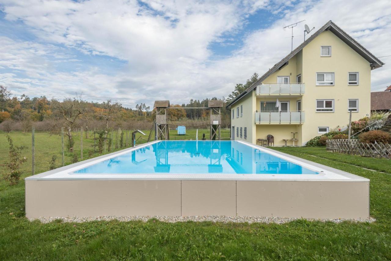 Zapfs Bauernhof Stiefmuetterchen Appartement Tettnang Buitenkant foto